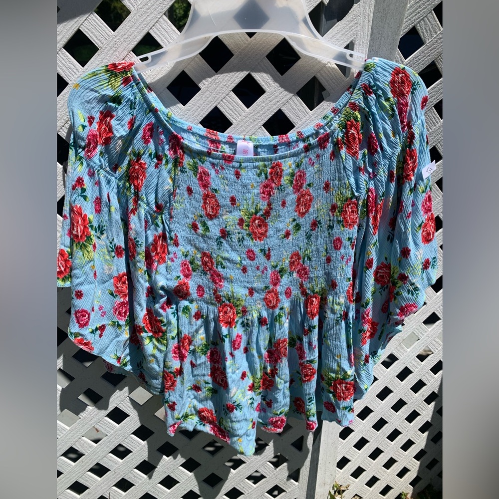 Off the shoulder blouse